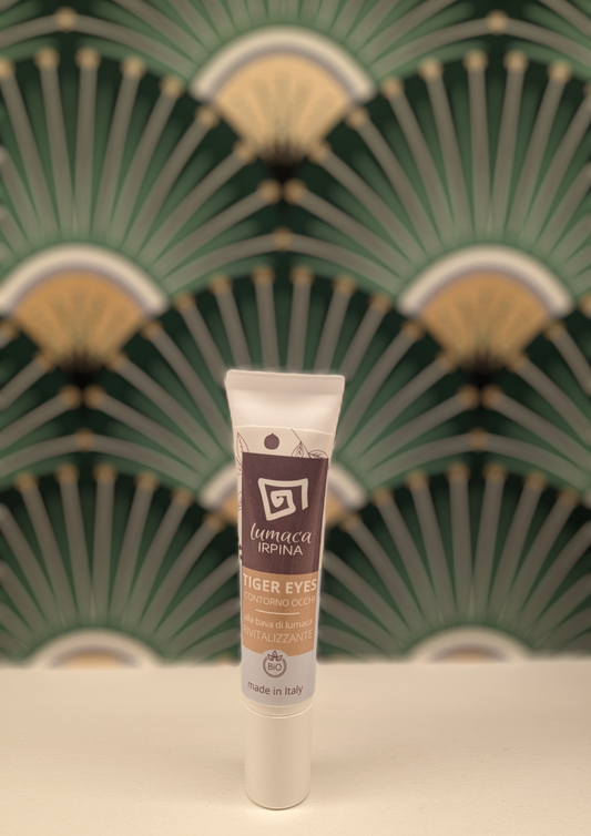 Contorno occhi Rivitalizzante e Liftante alla bava di lumaca Tiger Eyes 15ml Rassoda la pelle  Protegge dall’invecchiamento cutaneo