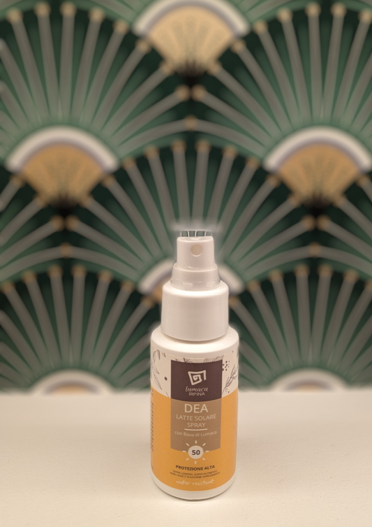 Spf50 Spray  alla bava di lumaca 50ml Lumasol