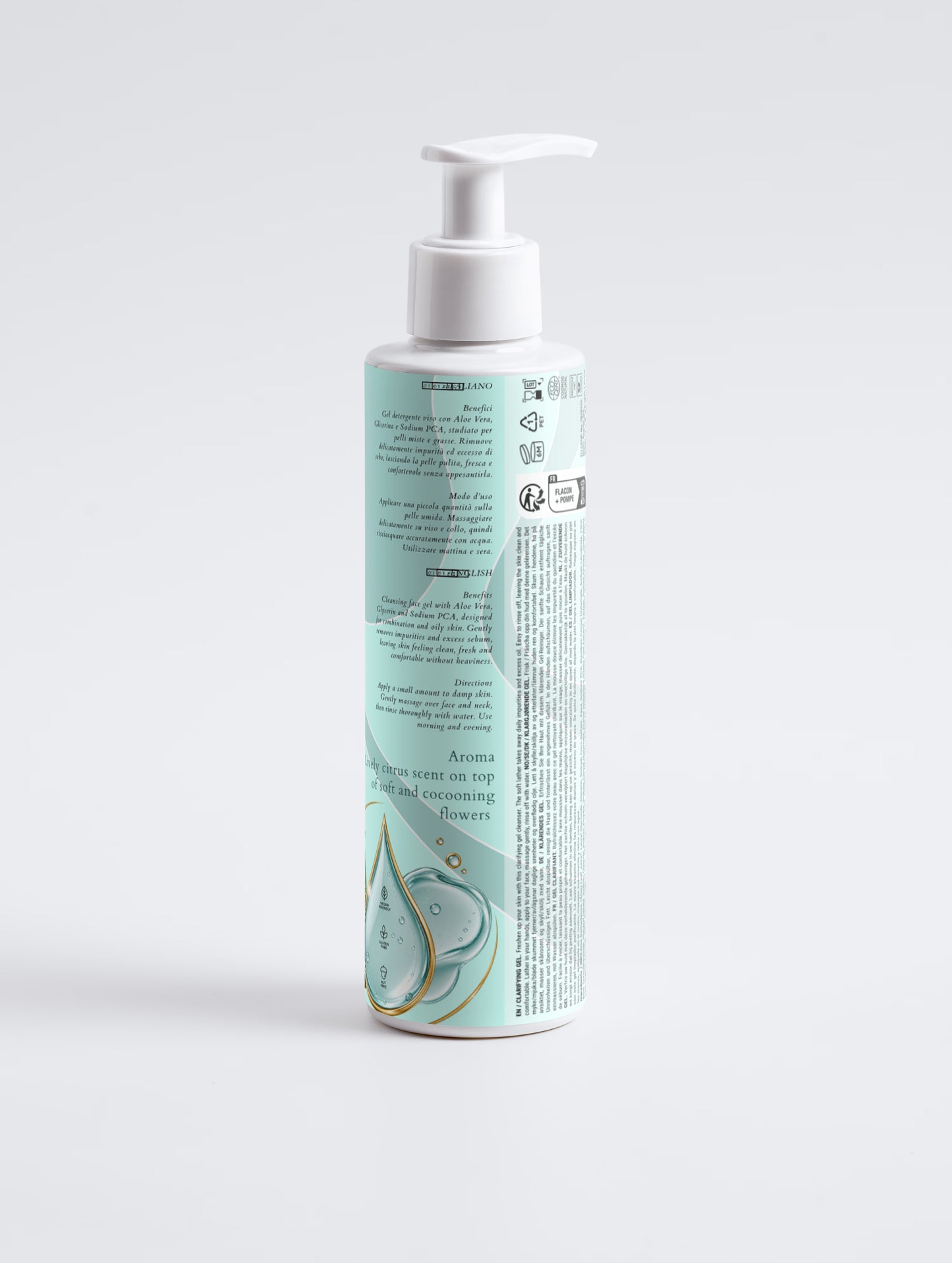 Clarifying Gel Cleanser Pelle Mista • Grassa | Combination • Oily Skin 200 ml