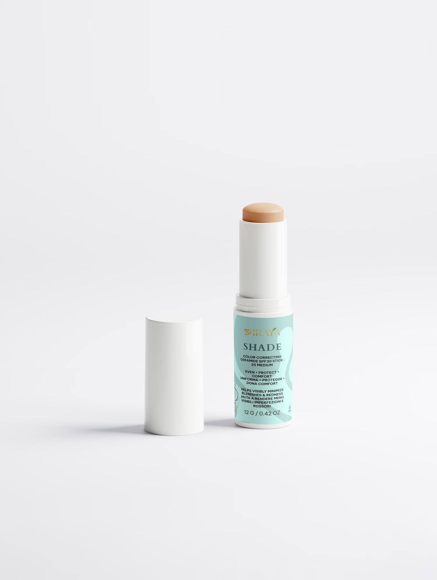 Color Correcting Ceramide SPF30 Stick : 25 MEDIUM Carnagioni Medie 12 g