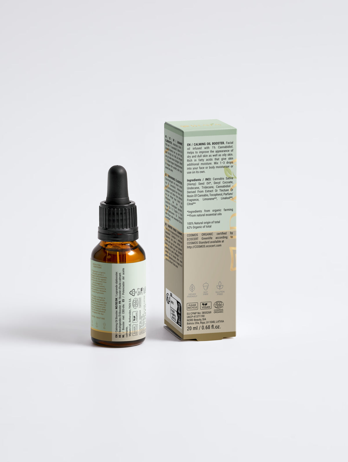 Calming Facial Oil SERENE — NOURISH 04 CBD 20 ml