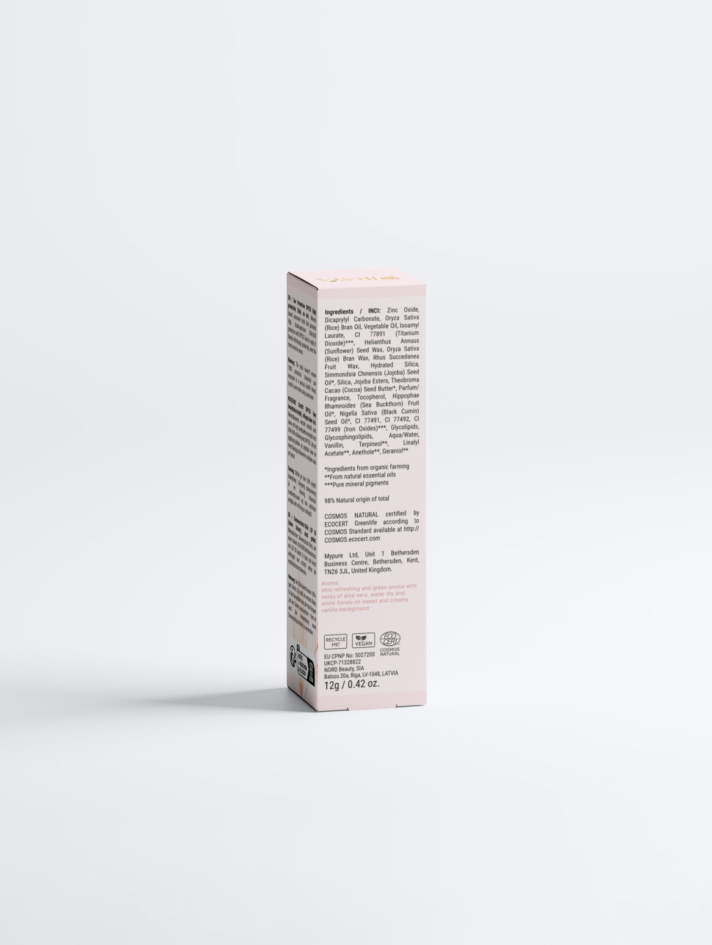 SPF50 Sun Protection Stick — No Tint  Protezione UVA/UVB | 18–30 anni | AM + riapplicazione 12g