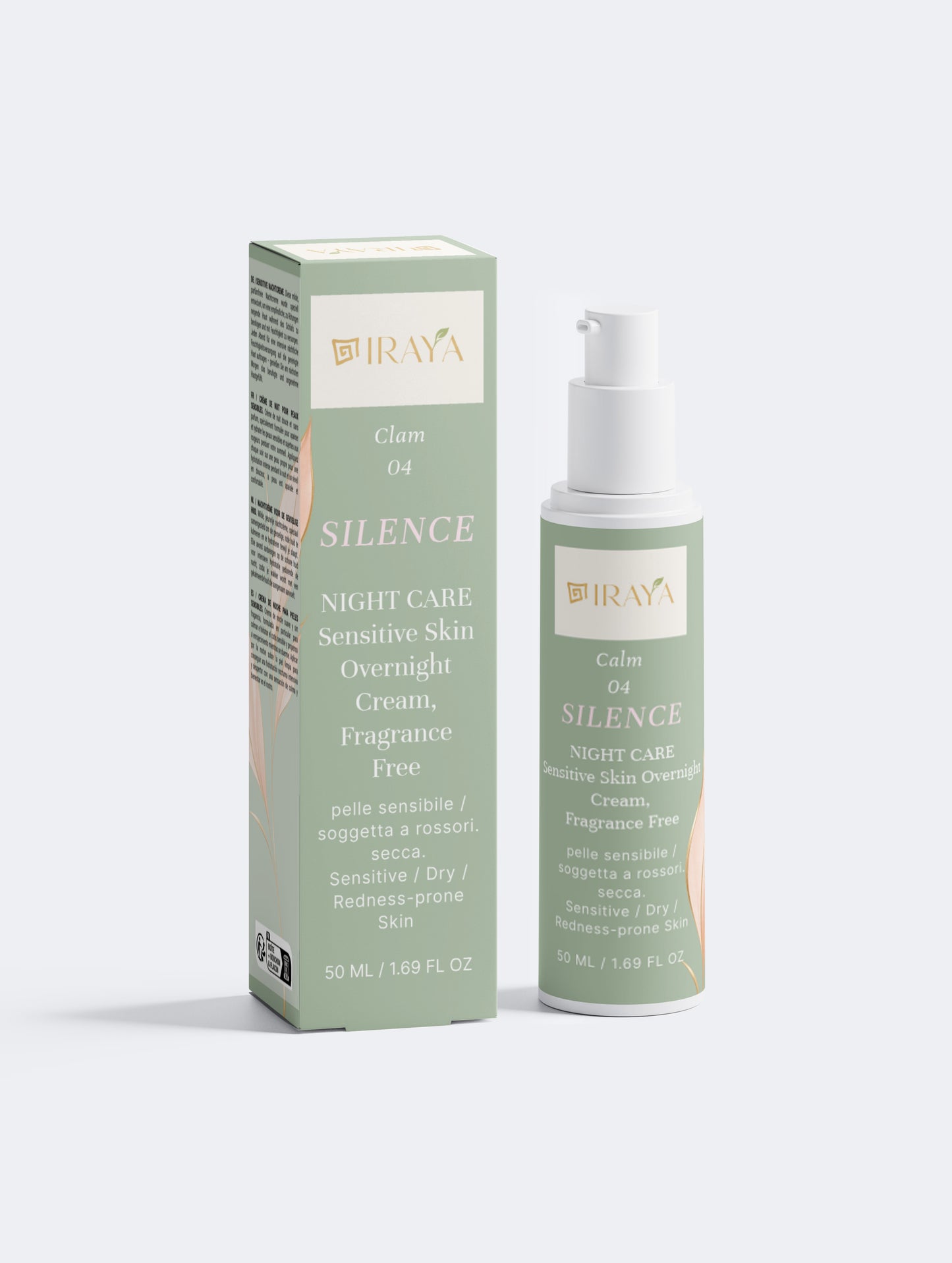 Sensitive Skin Overnight Cream  Sensitive • Dry • Redness-Prone Skin • Fragrance Free 50ml