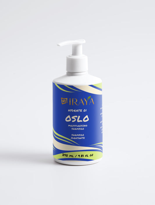 OSLO — HYDRATE 01  Moisturising Shampoo  Shampoo idratante per capelli secchi e disidratati • 290 ml