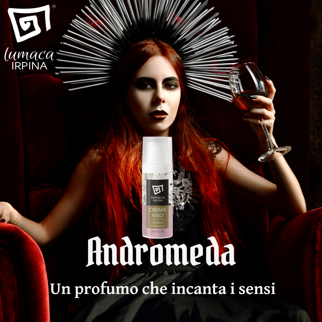 CREMA VISO Andromeda, ANTI-ETÀ E ANTIMACCHIE 50ml €35,00  Azione riempitiva e anti-rughe   Pelle liscia e assorbimento veloce. ideale per pelli Miste e Secca