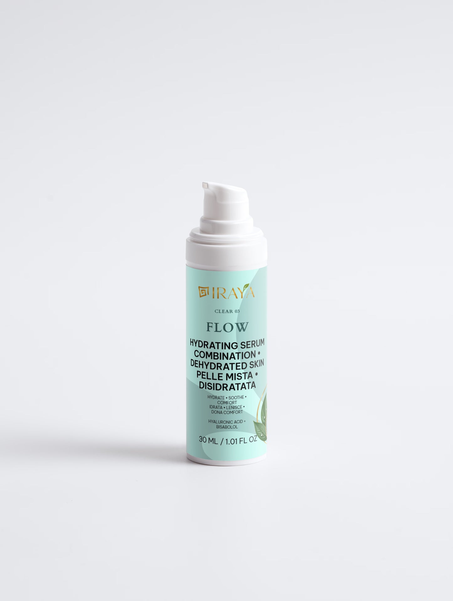 Hydrating Serum Pelle Mista • Disidratata Combination • Dehydrated Skin 30ml