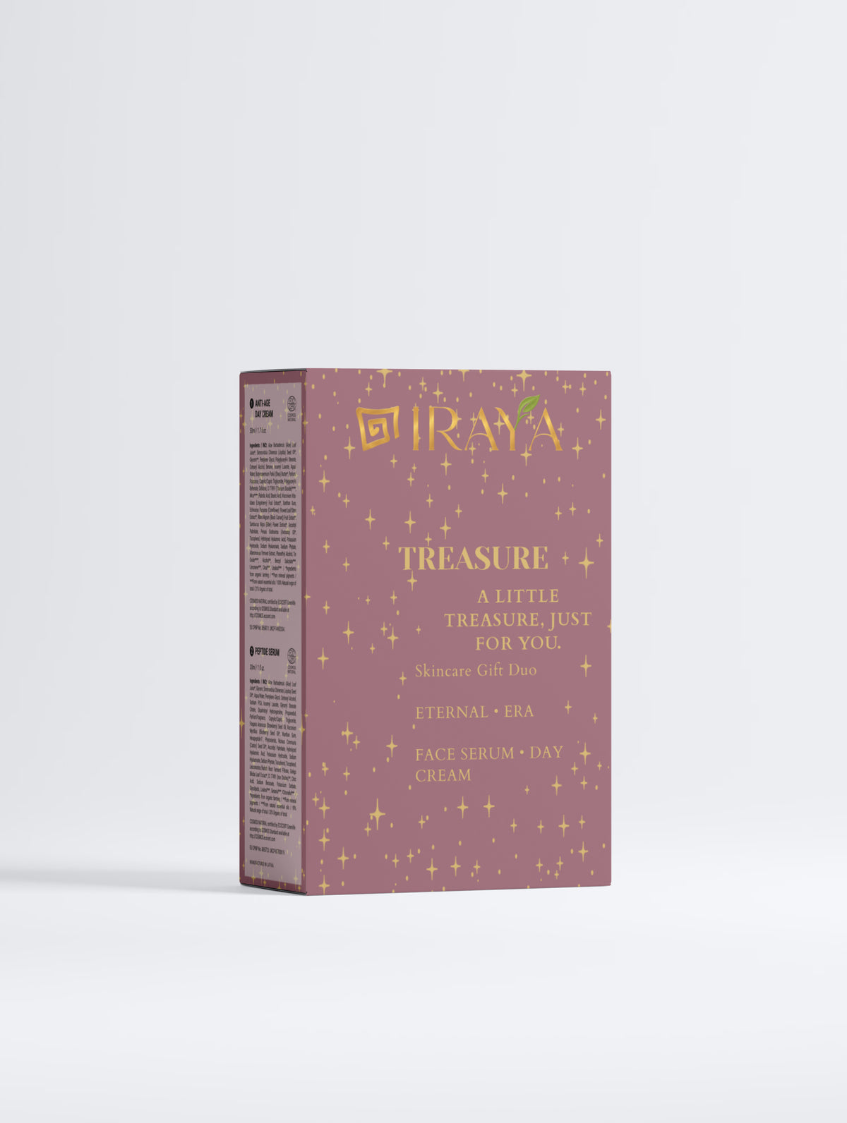 Anti-Aging Performance Duo TREASURE — Skincare Gift Duo 2 prodotti • Face Serum + Day Cream