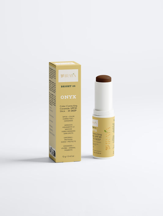 Color Correcting Ceramide SPF30 Stick :  35 DEEP 12g ONYX — BRIGHT 05