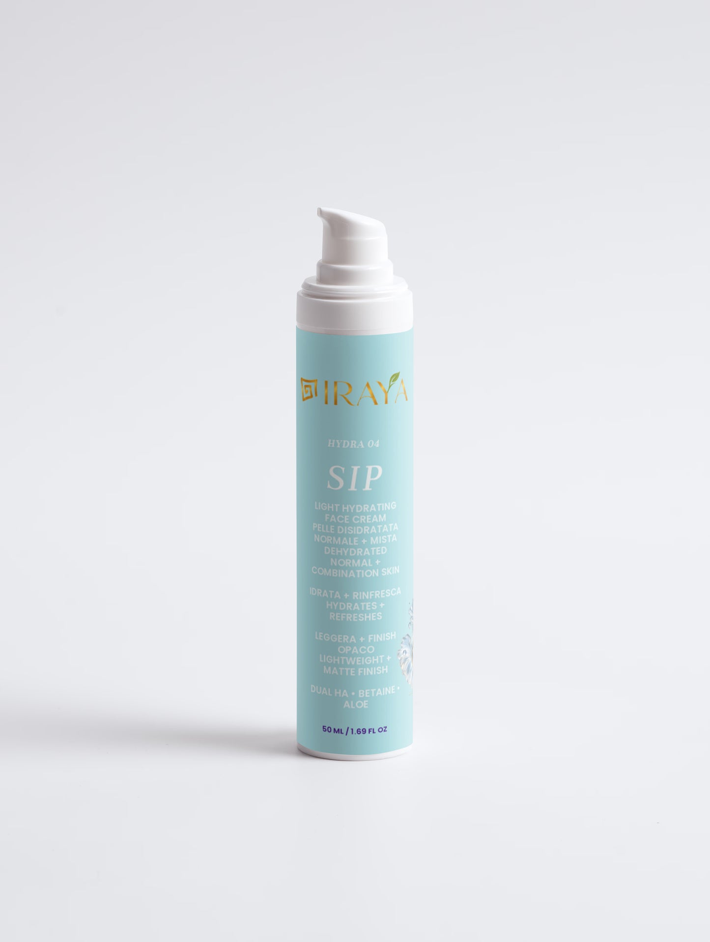 Light Hydrating Face Cream  Crema Viso Idratante Leggera • 50 ml SIP — HYDRA 04