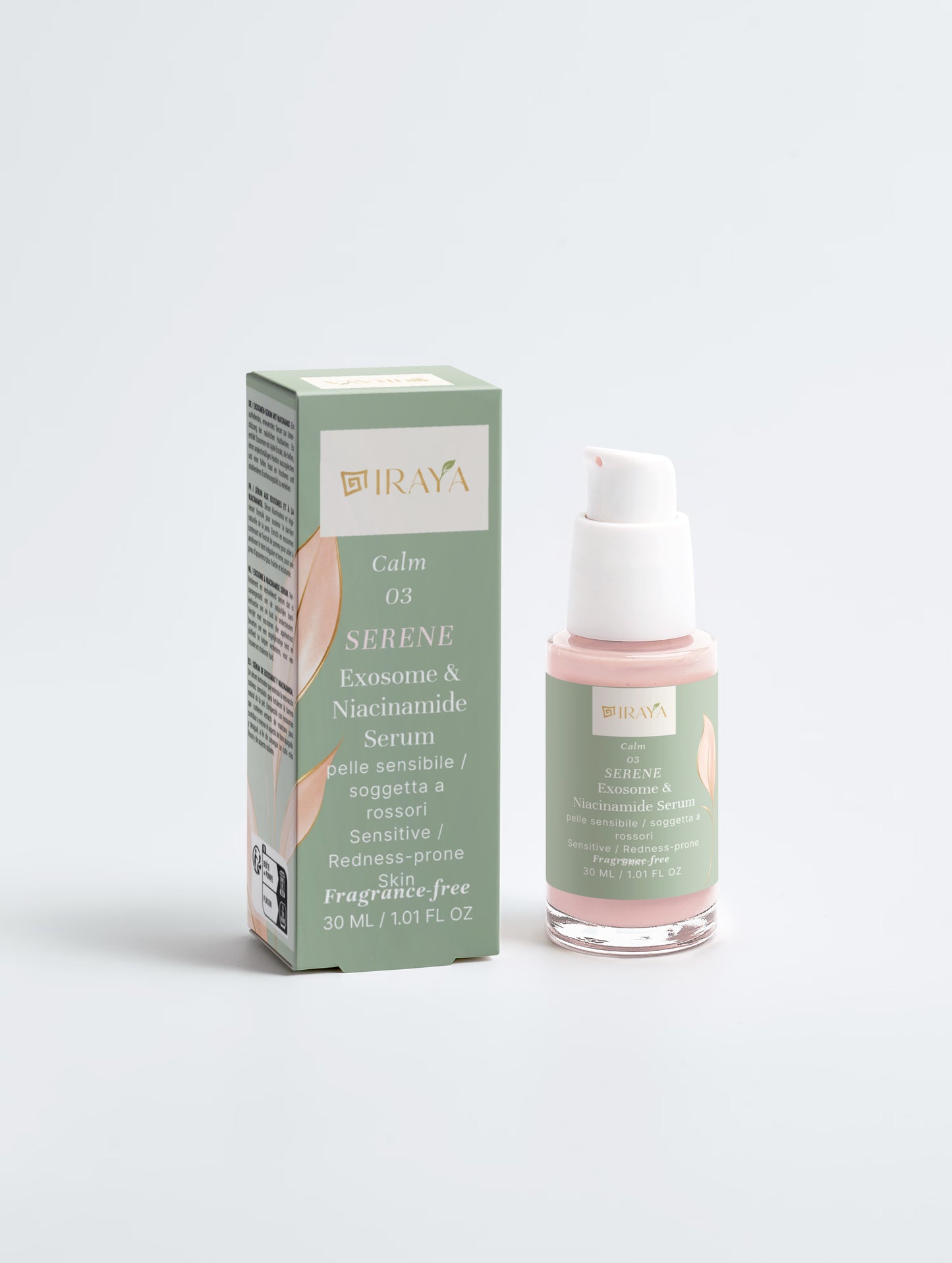 Exosome & Niacinamide Serum  Sensitive & Redness-Prone Skin • No Added Fragrance 30ml