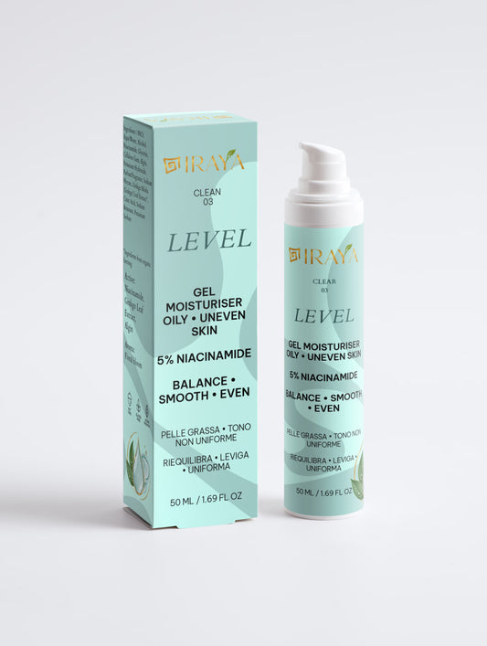 Niacinamide Gel Moisturiser/5% Niacinamide Gel  Pelle Mista • Grassa • Tono Non Uniforme Combination • Oily • Uneven Skin 50ml
