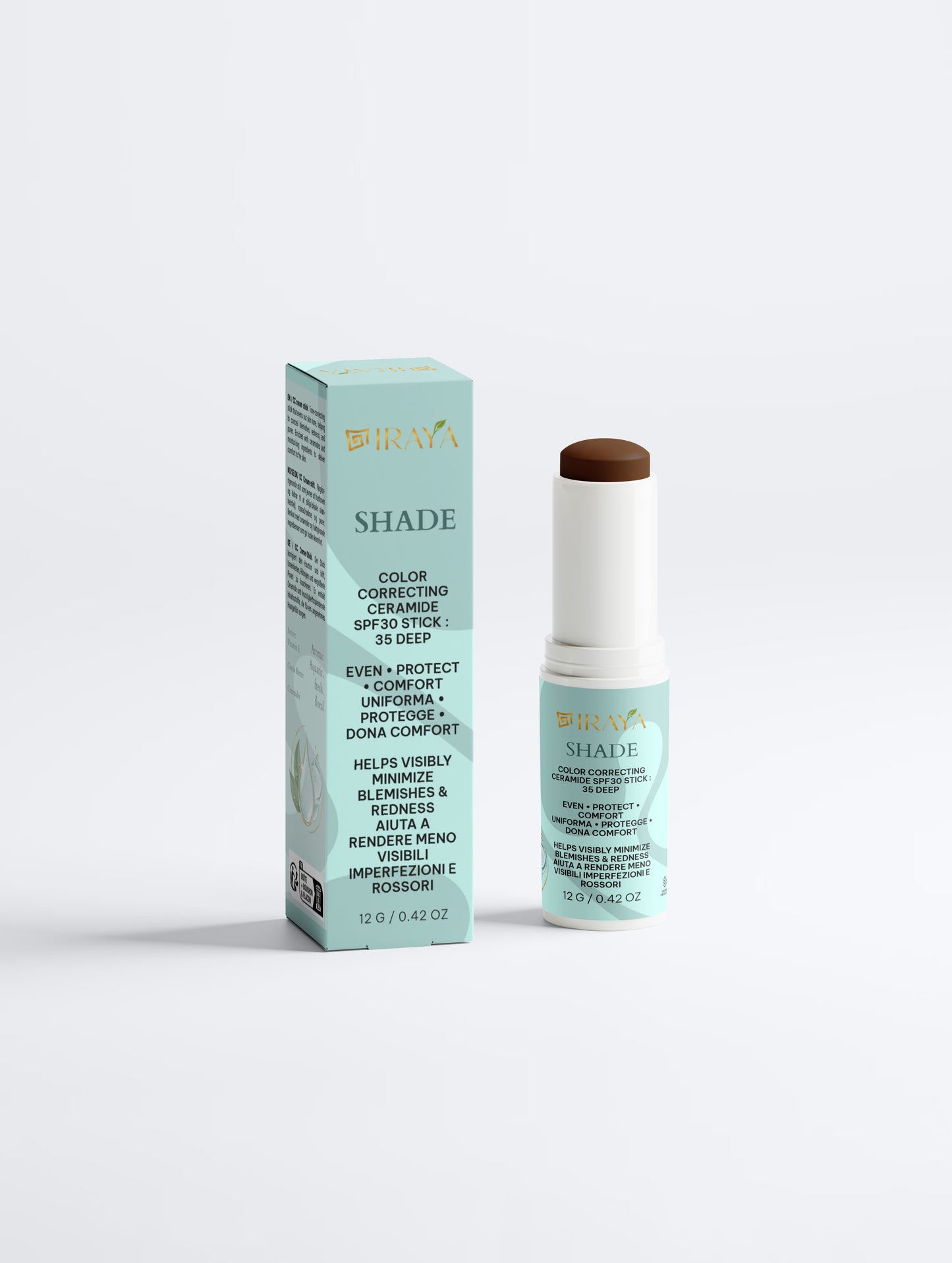 Color Correcting Ceramide SPF30 Stick :  35 DEEP Carnagioni Profonde / Scure 12 g