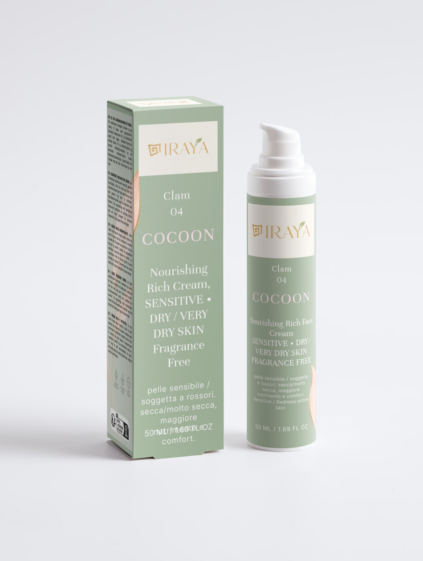 Nourishing Rich Cream,  Sensitive • Dry / Very Dry Skin • Fragrance Free 50ml
