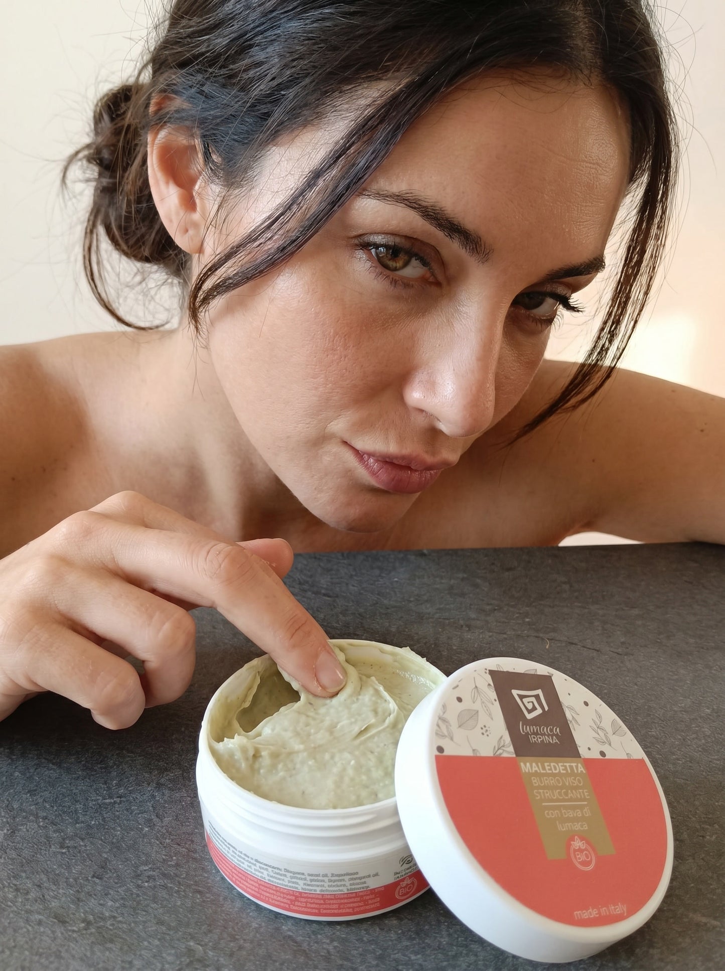 Burro struccante Maledetta  BIO alla moringa, bava di lumaca 100ml