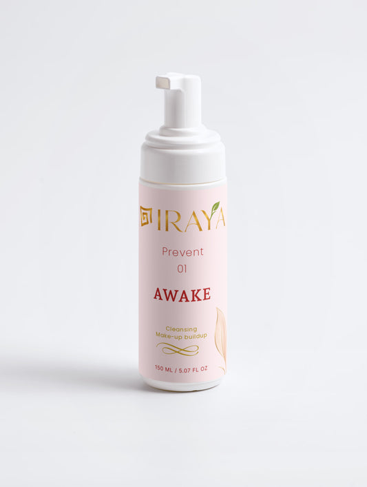 IRAYA PREVENT 01 — AWAKE Purifying Cleansing Foam Pelle normale → mista | 18–30 anni | AM/PM 150ml
