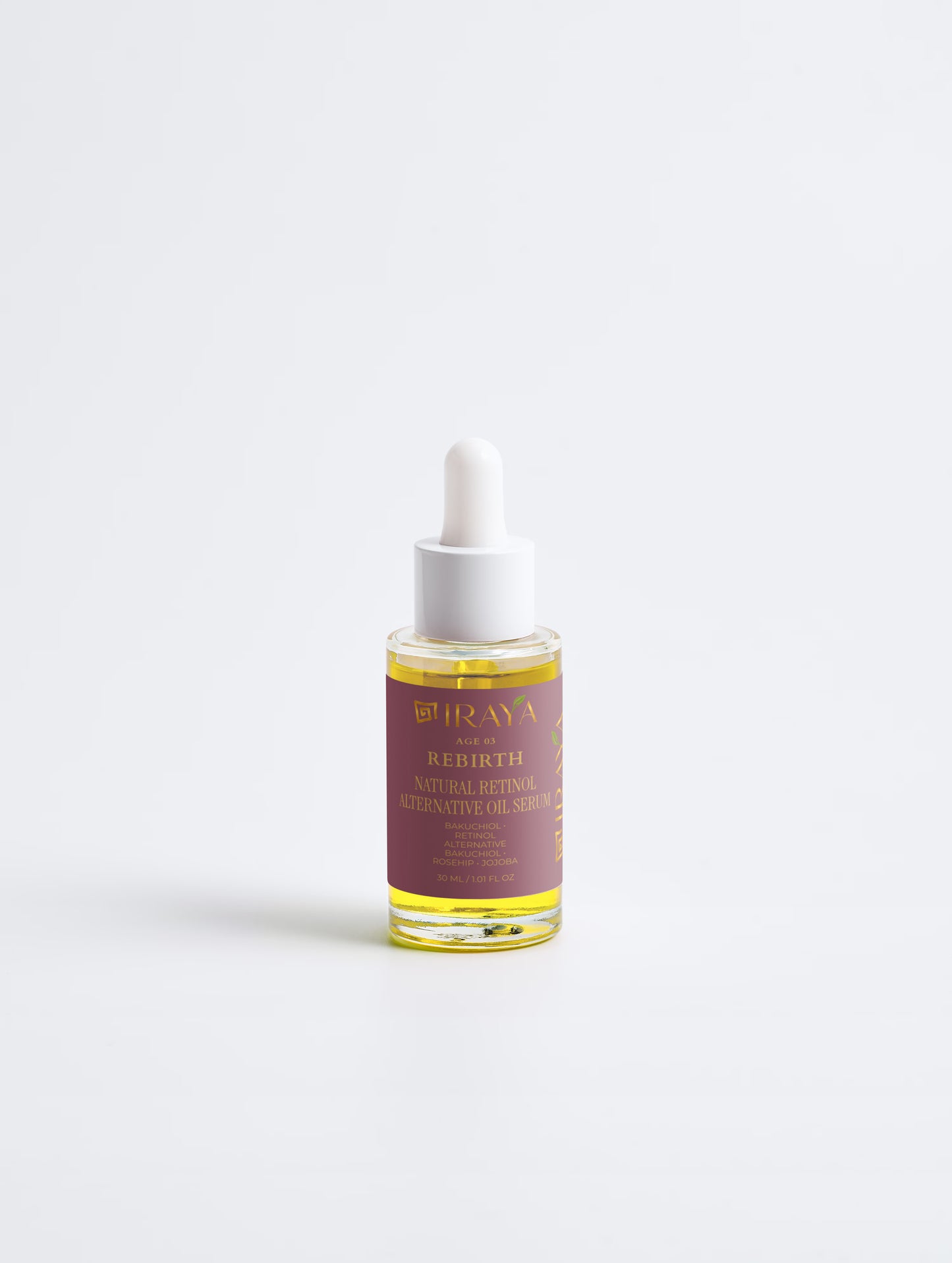 Natural Retinol Alternative Oil Serum 30 ml / 1.01 fl oz REBIRTH — AGE 03