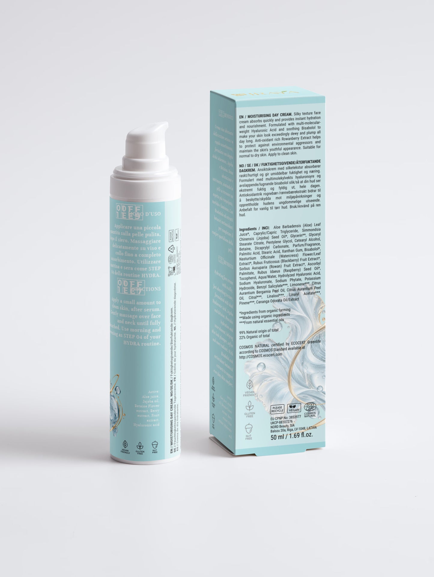 Hydrating Face Cream  Crema Viso Idratante • 50 ml QUENCH — HYDRA 04