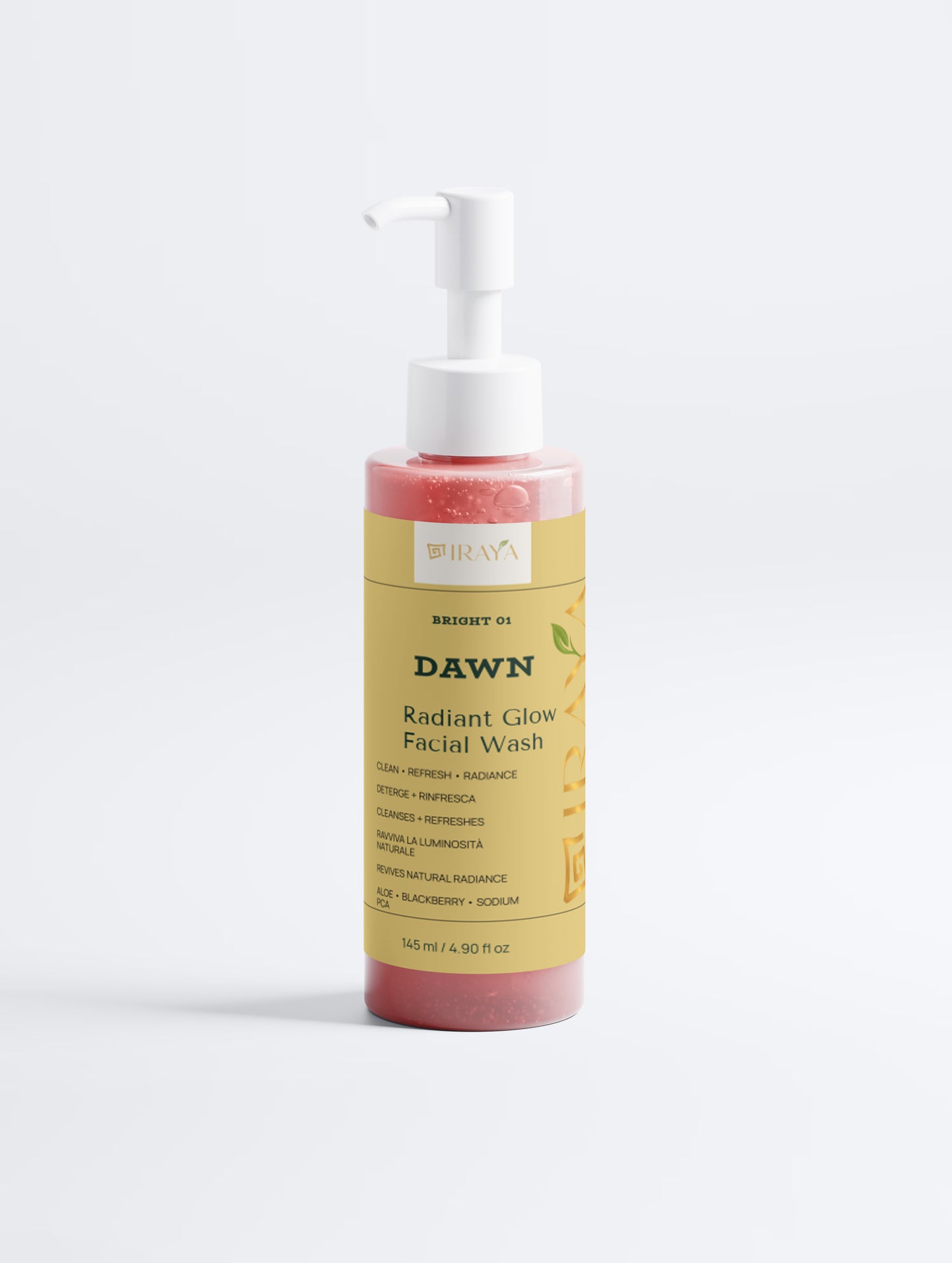 Radiant Glow Facial Wash Detergente Viso Illuminante • 145 ml DAWN — BRIGHT 01