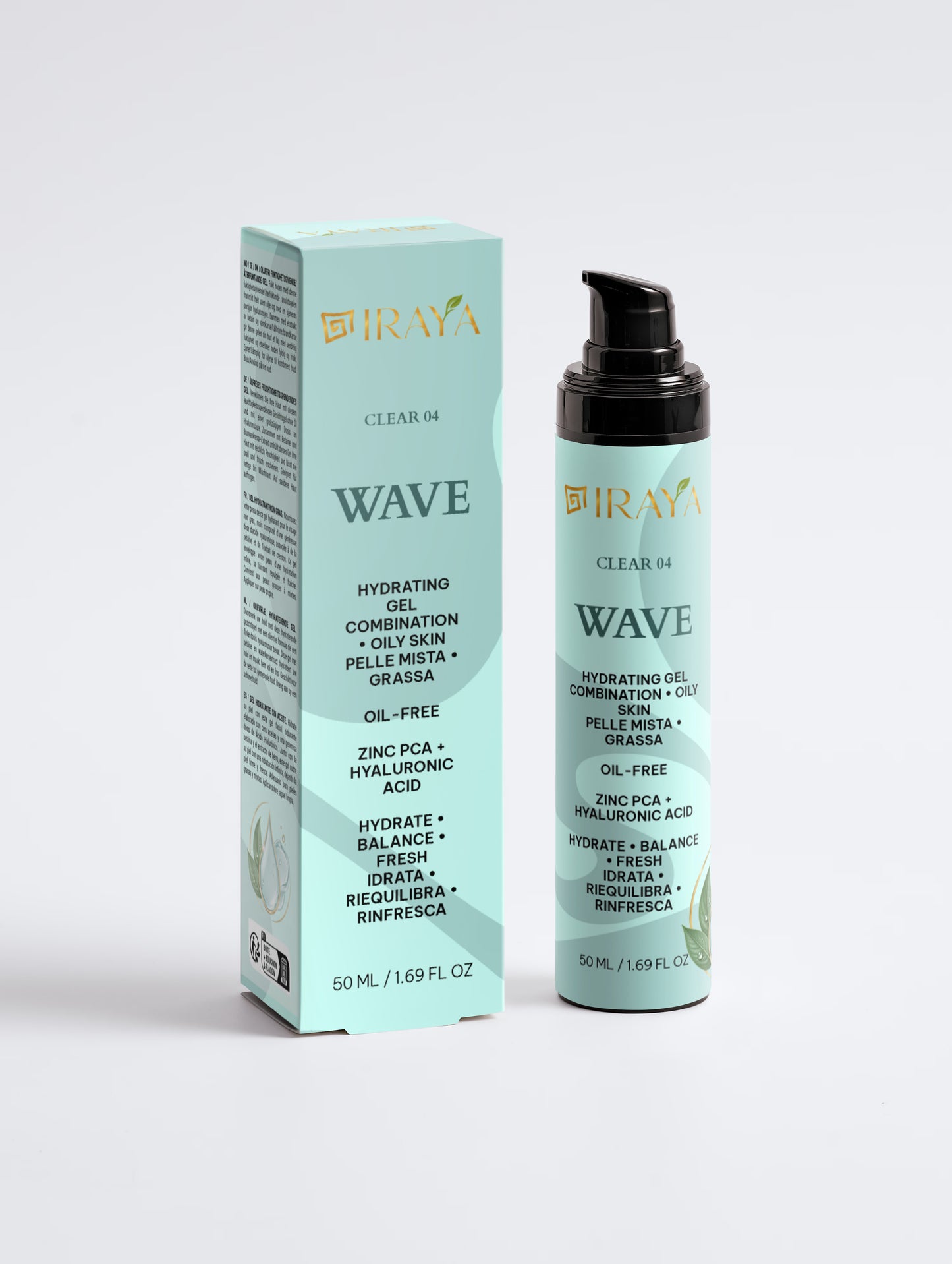 Oil-Free Hydrating Gel Pelle Mista • Grassa Combination • Oily Skin 50ml